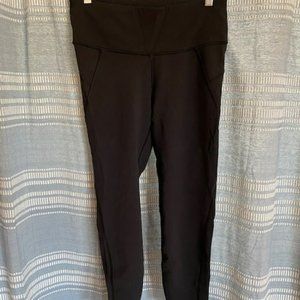 Athleta Black Squat Proof Leggings Size Medium